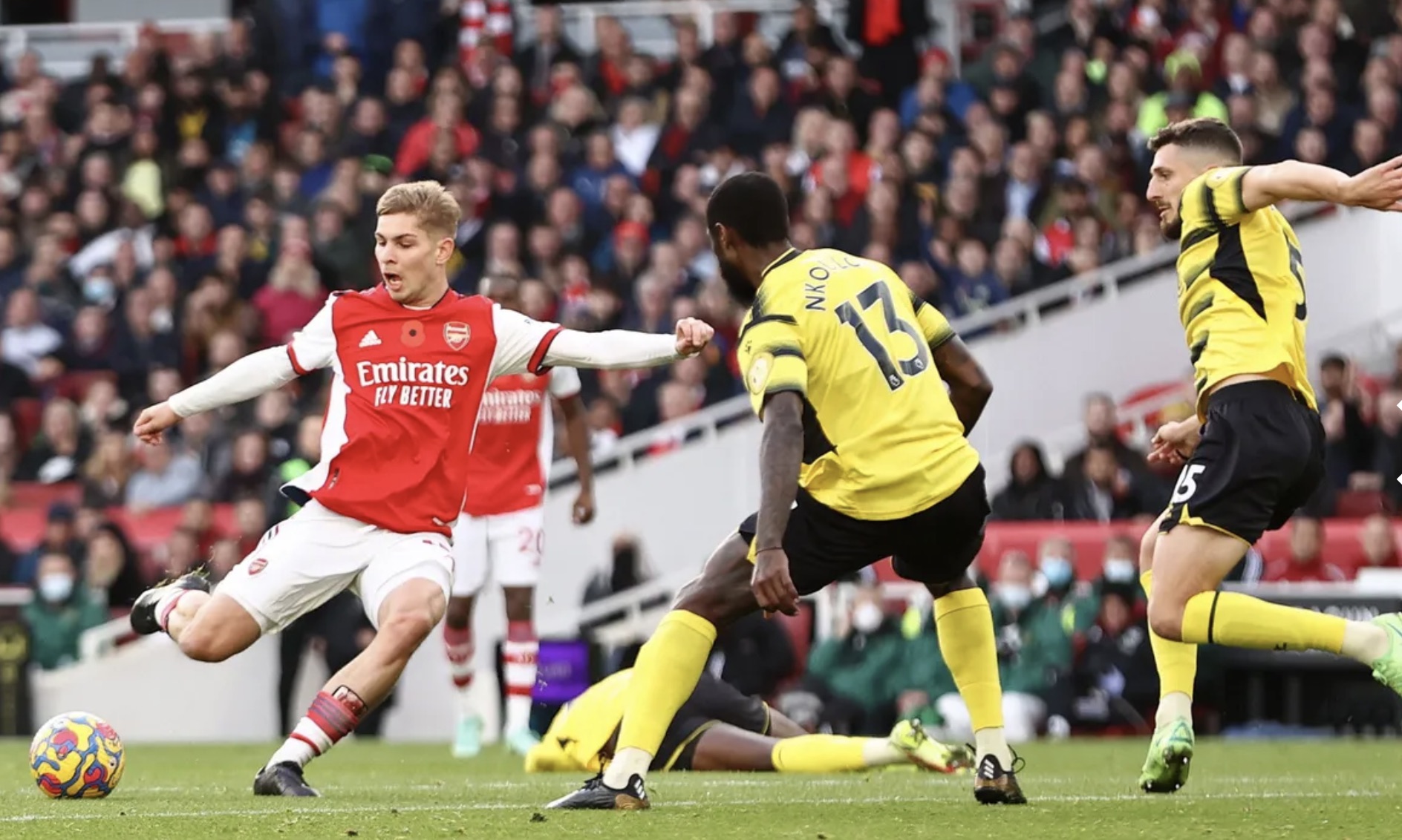 Emile Smith Rowe scores winner for Arsenal
