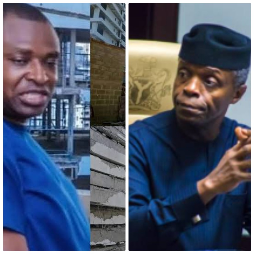 Femi Osibona and VP Osinbajo