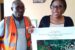Mr Alaba Omoniyi South West Zonal Head, Legal Department, Federal Housing Authority (FHA), and Mrs Francisca Michael-James, FHA’S Head, Town Planning, South-West Zone