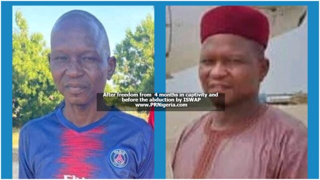 Ali Shehu, a staff of Yobe Government House:  Freed alongside two other persons after four months in captivity by ISWAP