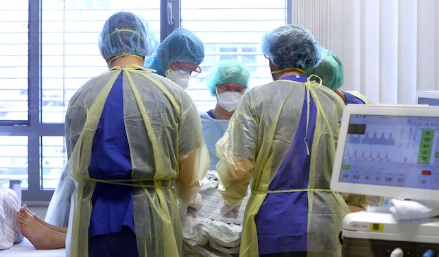 COVID-19 hospital in Germany