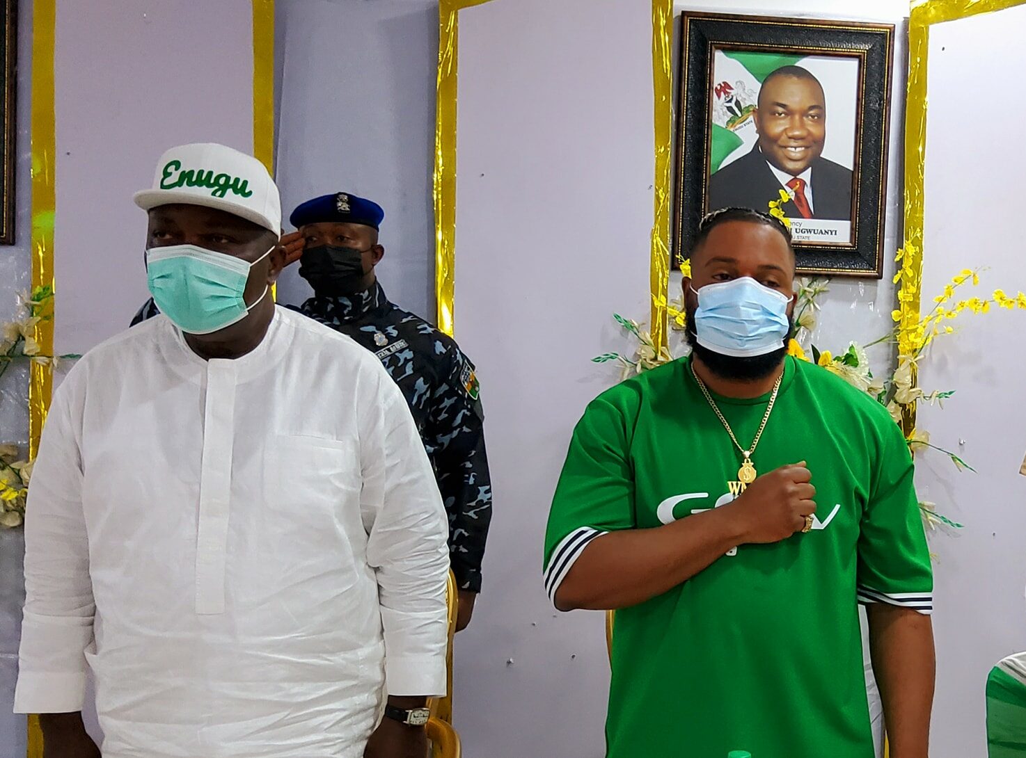 Gov. Ugwuanyi honours BBN winner, Whitemoney