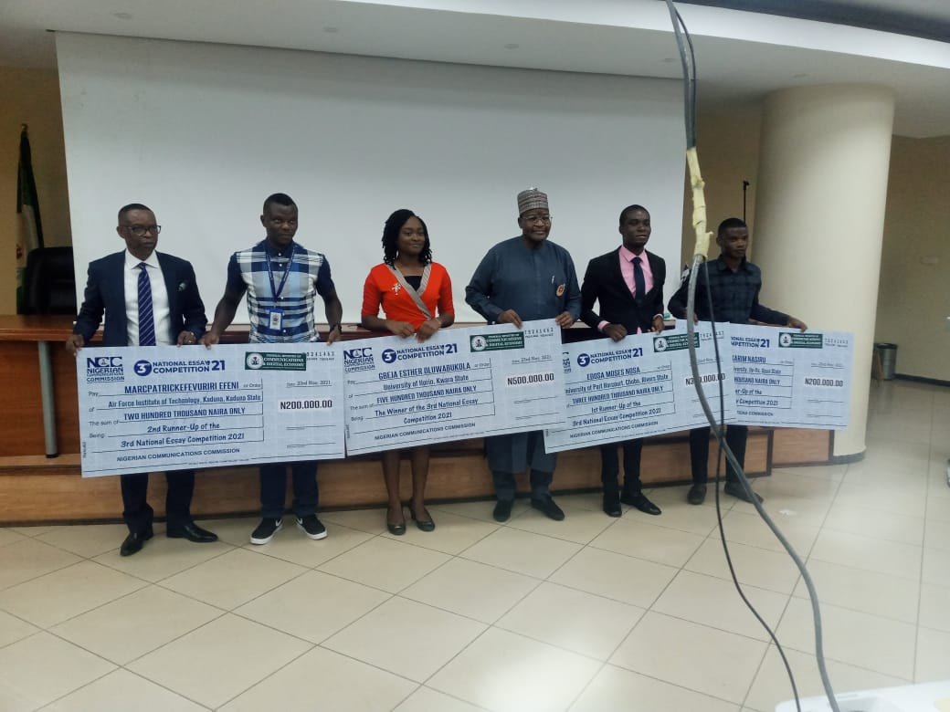 Unilorin's Esther Gbeja wins NCC National Essay Competition