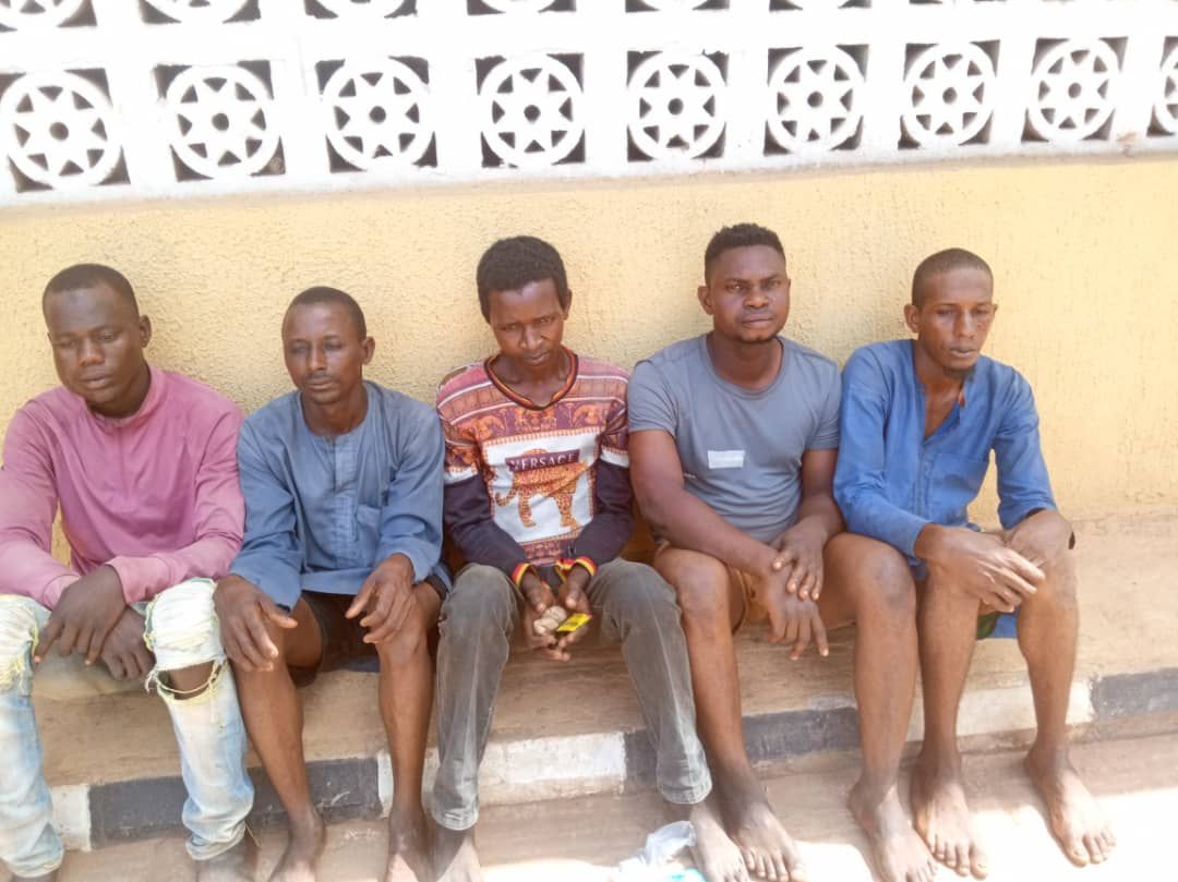 The suspected kidnappers