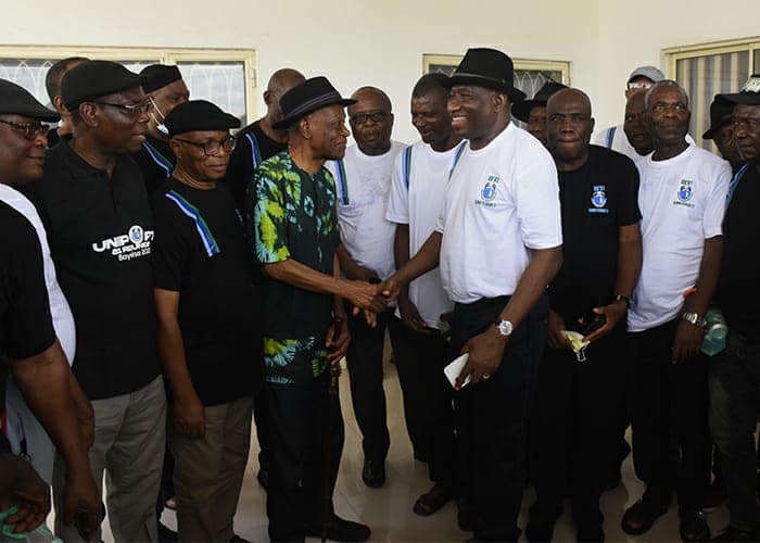 Jonathan and his former school mates