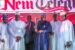 Senate President Ahmad Lawan surrounded by other senators while receiving the New Telegraph’s Lifetime Achievement Award in Politics in Lagos on Friday