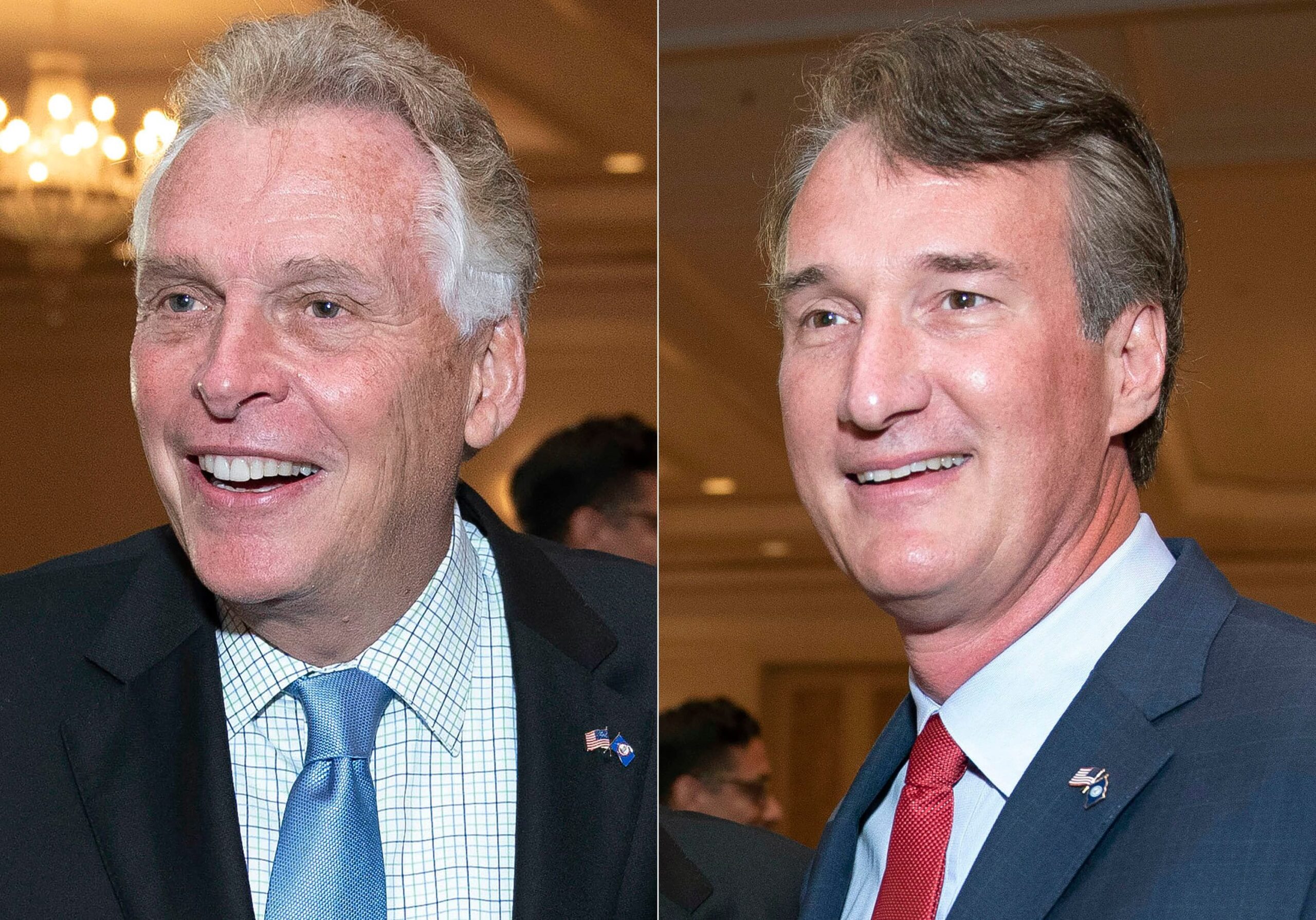 McAuliffe v Youngkin in Virginia
