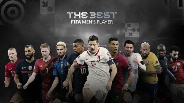Men competing for Best FIFA Men’s player
