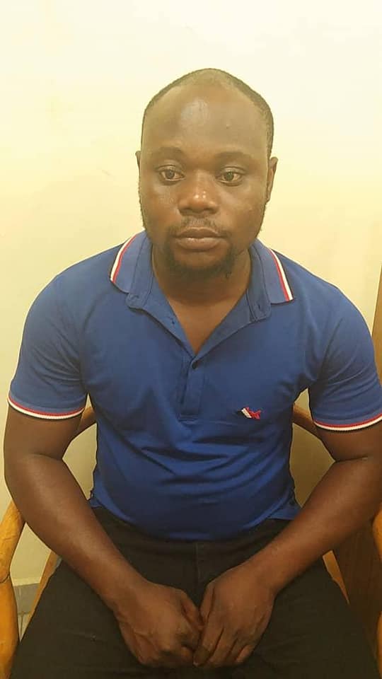 NDLEA nabs drug dealer Okoli Ikenna behind London-bound multiple consignments