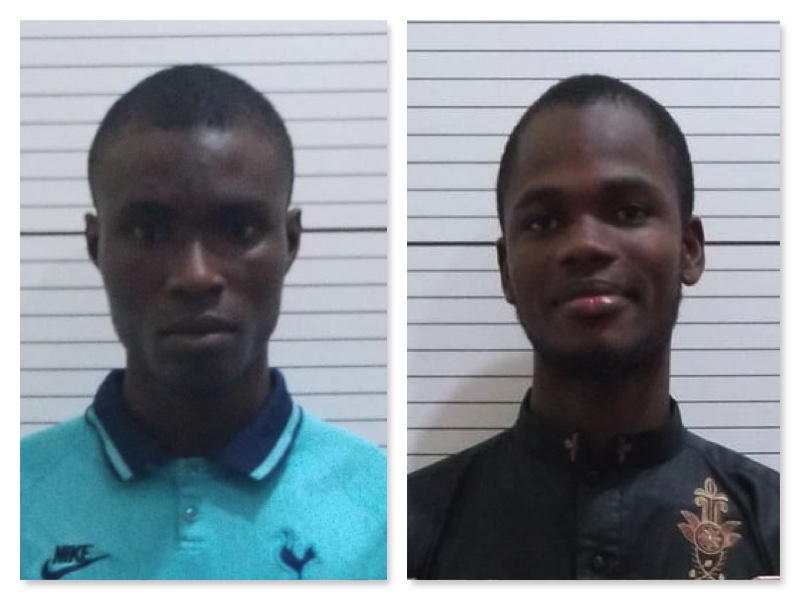 L-R Nurudeen Ibrahim and Salami Adetayo