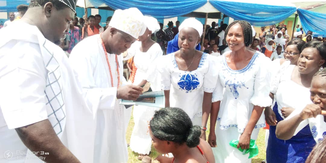 Participants at Takete Ide during the 2021 Takete Ide Day festival where Kogi governor, Yahaya Bello restates his commitment to development or rural areas in the state