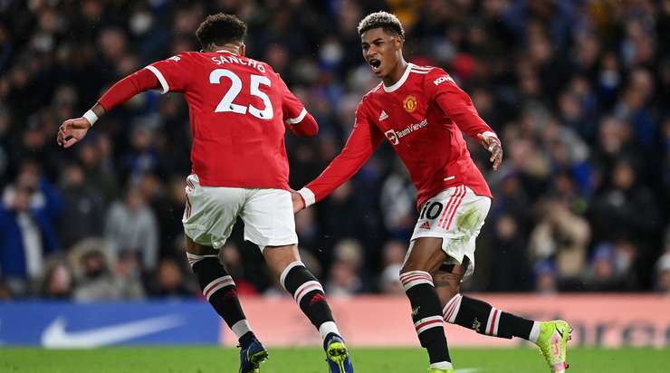 Sancho scored for Manchester United