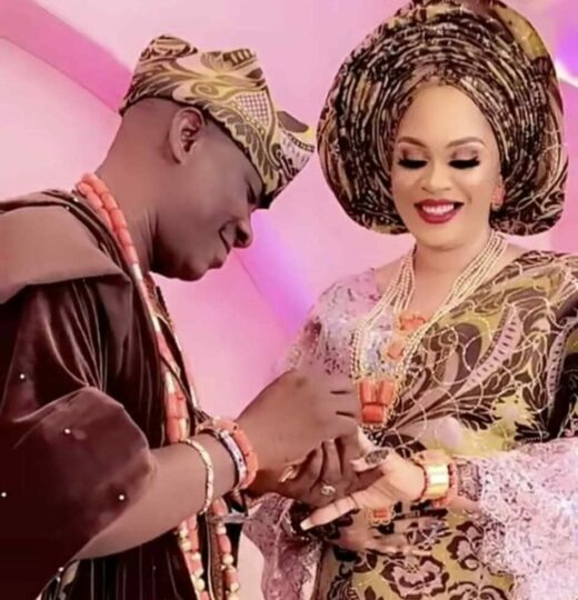 Wasiu Ayinde Marshal gives his new wife a wedding ring