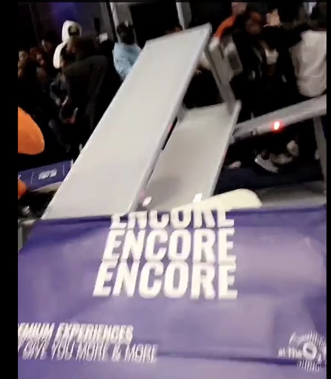 Wizkid fans break through security check at O2 Arena