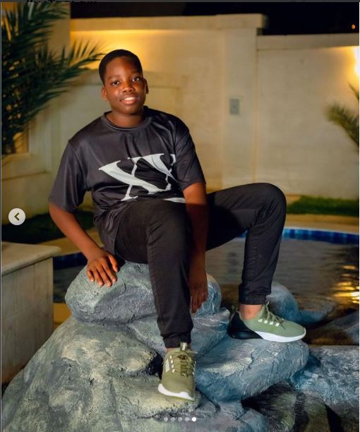 Obi Cubana's first son, Alex Iyiegbu