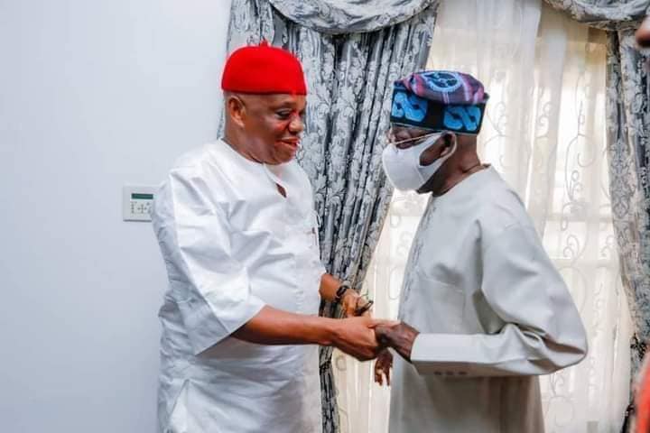 Tinubu and Orji Kalu