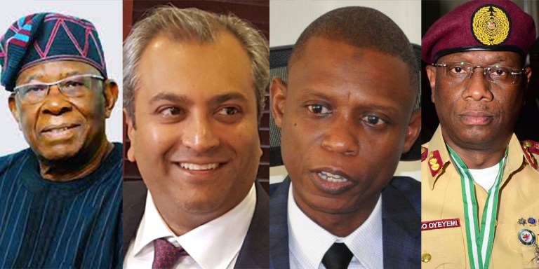 Chief Michael Ade-Ojo, Jacky Hathiramani, Jelani Aliyu and Boboye Oyeyemi to receive awards at the 2021 NAJA Awards.