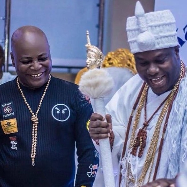 Charly Boy and Ooni