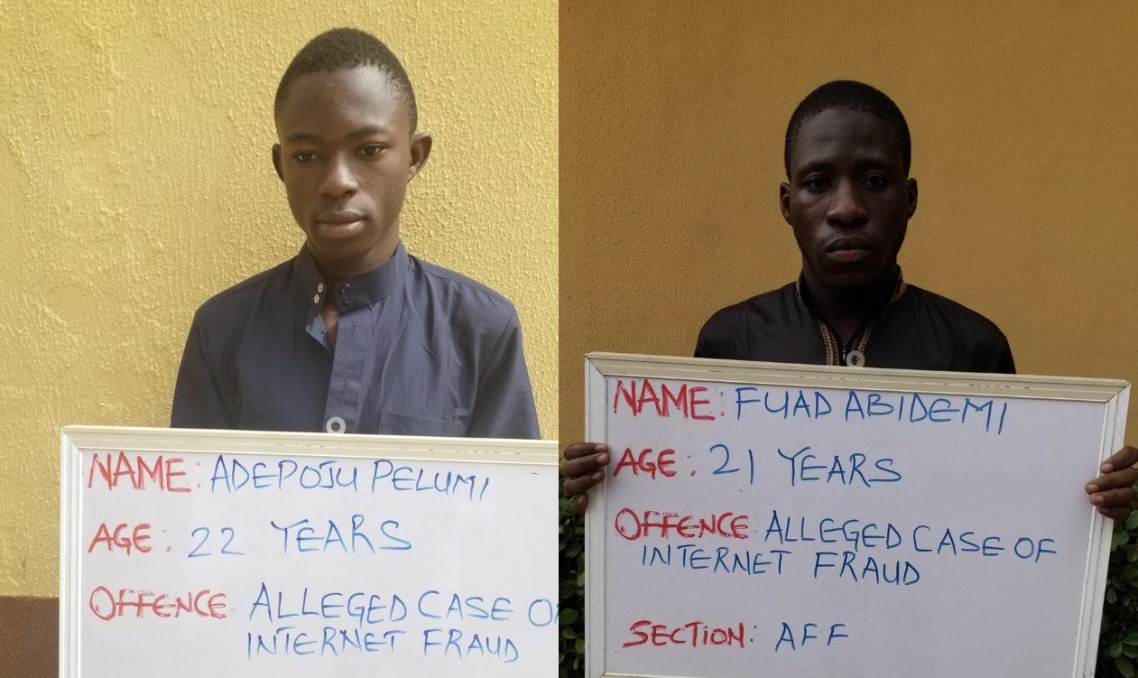 Convicted internet fraudsters