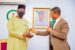 Governor Sule with Yakubu Pam of NCPC