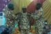 Theatre Commander and Commander Multinational Joint Task Force decorating one of the newly promoted Brigadier Generals at the ceremony in Maiduguri on Tuesday.