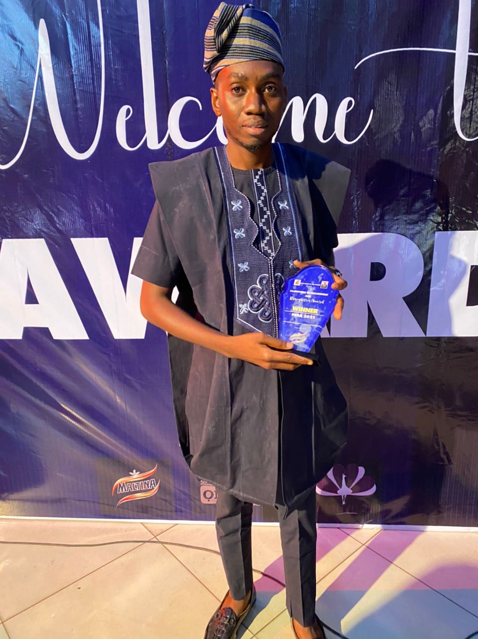 Bhadmus Habdulakeem wins Online Influencer of the year