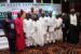 2nd left: The Deputy Governor of Lagos State, Dr. Kadri Obafemi Hamzat, Honourable Commissioner for Home Affairs, Prince Anofiu Elegushi and leaders of Religious Bodies in Lagos State during the 2021 Interfaith Parley organised by the Ministry of Home Affairs at the Lagos Continental Hotel.