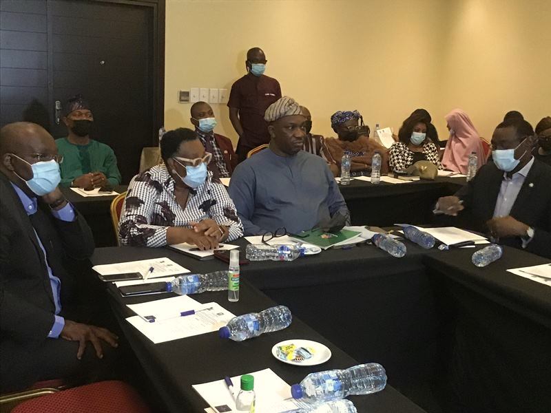 Commissioner for Economic Planning and Budget, Sam Egube and others at the event