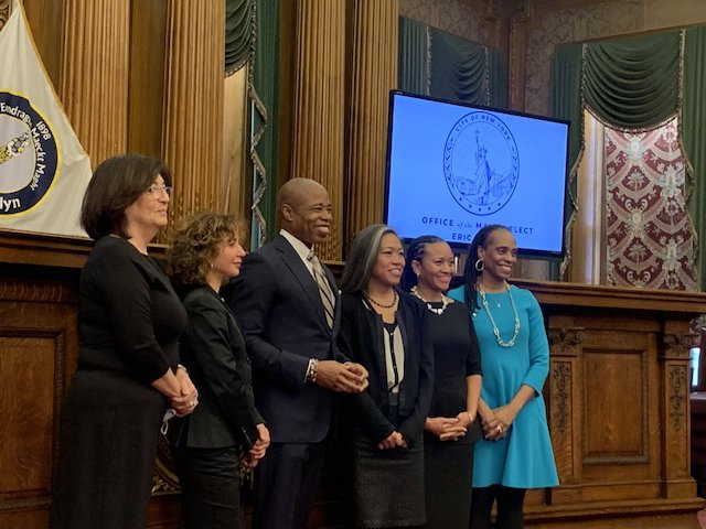 Eric Adams and his all-women deputy mayors