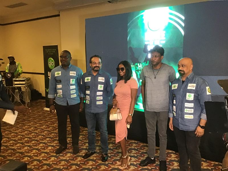Globacom team with Simi at the event