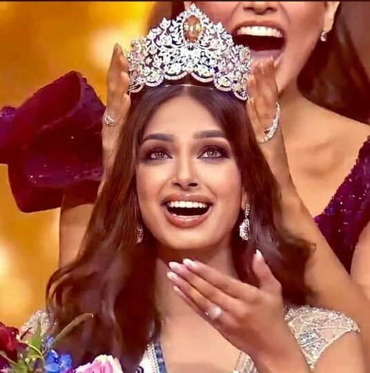 Harnaaz Sandhu Miss India wins Miss Universe