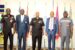 Picture (From Left): Force Marine Officer ACP Benjamin Ogungbure, AIG Garba Baba Umar Head of Interpol Nigeria / VP INTERPOL, Inspector-General of Police Alkali Baba Usman (Centre), Dr. Bashir Jamoh, Director-General of NIMASA and Ubong Essien, SA to DG NIMASA on Communications & Strategy.