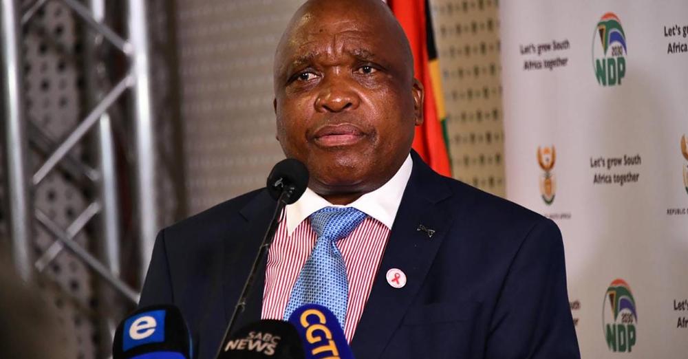 Joe Phaahla South Africa's health minister