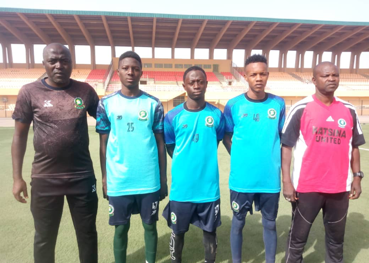 Katsina United FC promotes 3 players from feeder to senior team