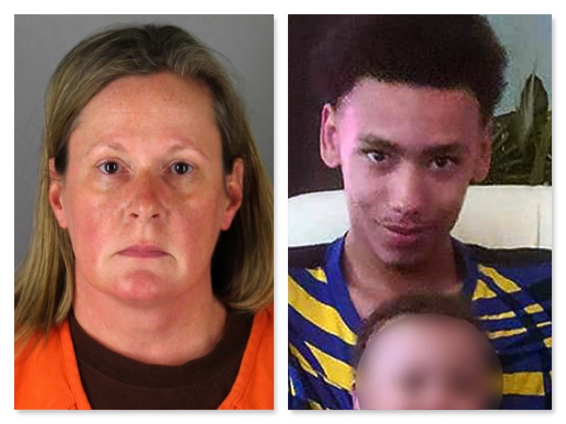 Kimberley Potter and victim Daunte Wright