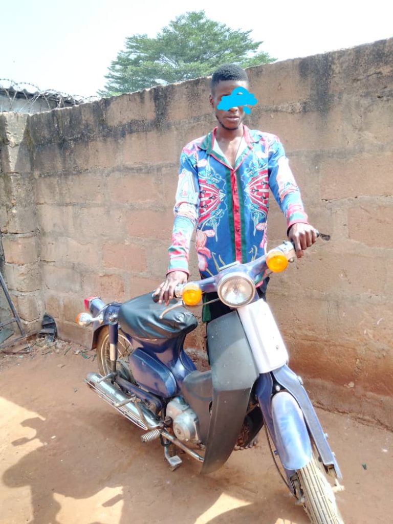 Emmanuel Nwafor: Arrested for alleged involvement in the attack on Ajali Police Station in Orumba North LGA of Enugu State