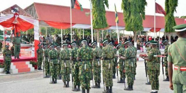Nigerian Defence Academy cadets