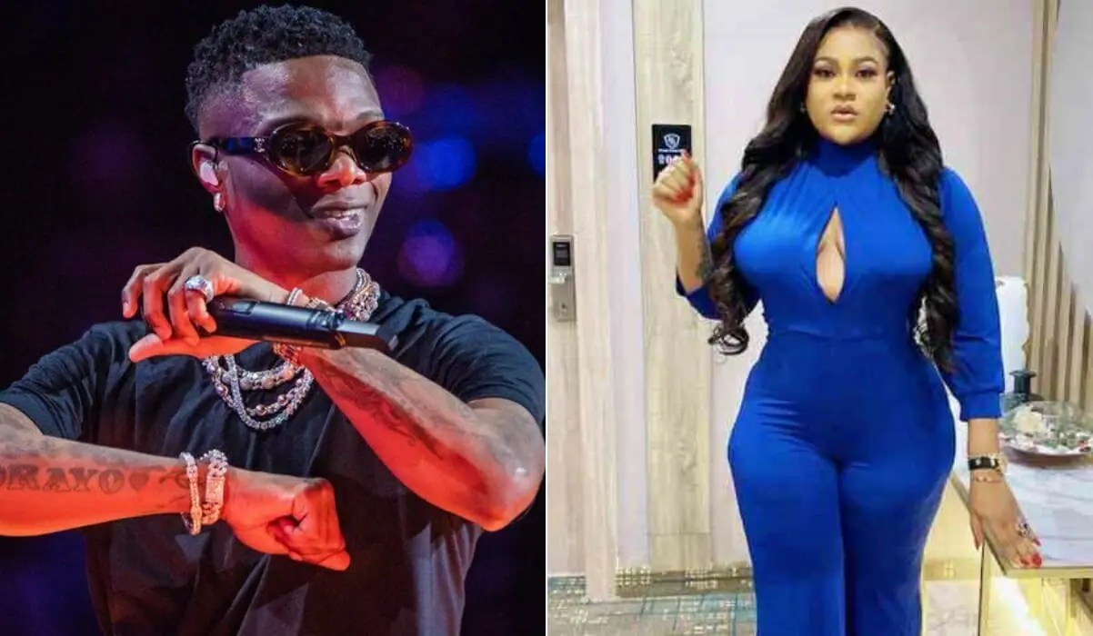 Nkechi Blessing and Wizkid