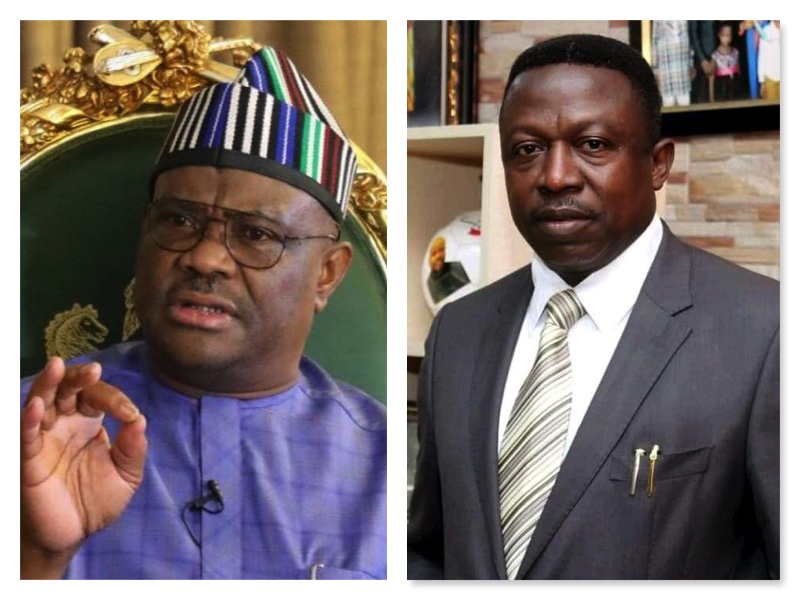 Nyesom Wike and Princewill Chike