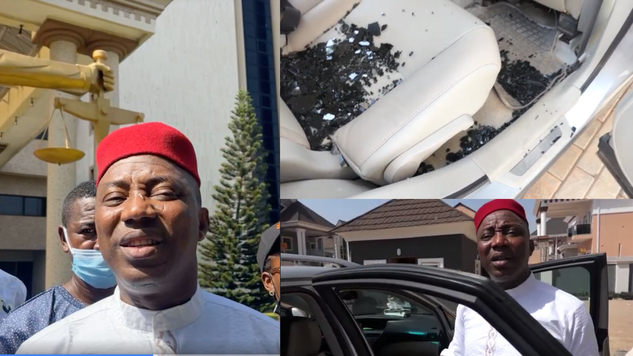 Omoyele Sowore attacked in Abuja