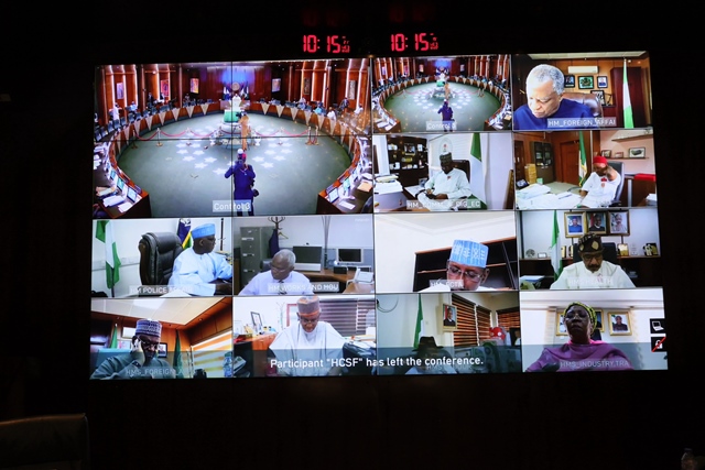 Some FEC members connected through zoom