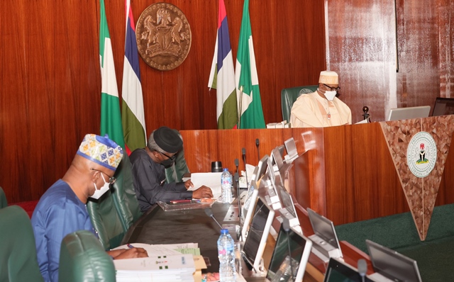 Buhari presides over FEC meeting in Abuja