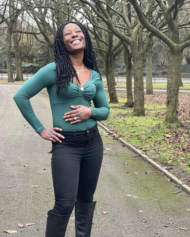 Patience Ozokwor and her daughter 