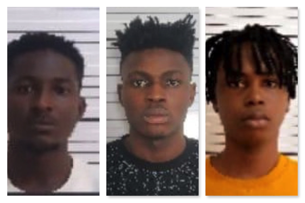 R-L- Godstime Imariabe, Etinosa and Osasere