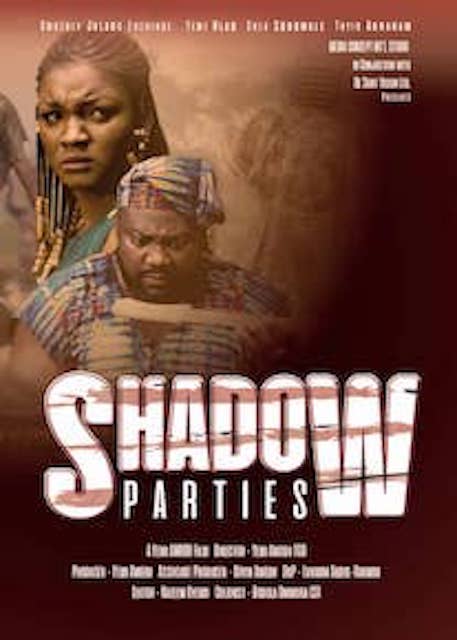 The poster for Shadow Parties