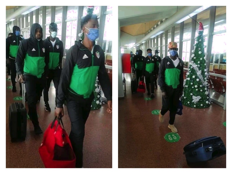 The Falcons of Jediane from Sudan land in Cameroon for AFCON