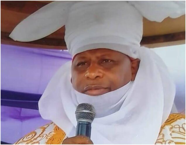 Charles Mato, the paramount Ruler of Gindri in Mangu Local Government Area of Plateau