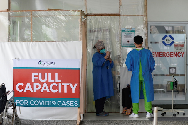 Testing for covid-19 in Manila