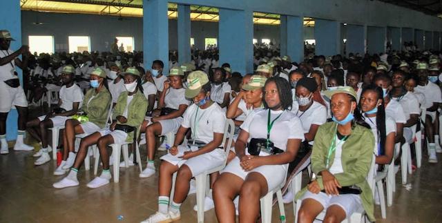 The corps members in Port Harcourt