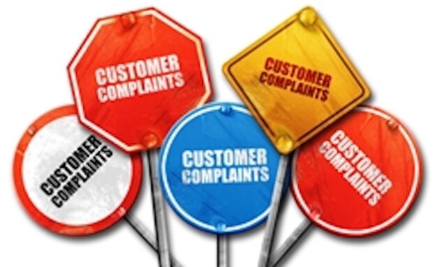 Various Consumer Complaints Signs